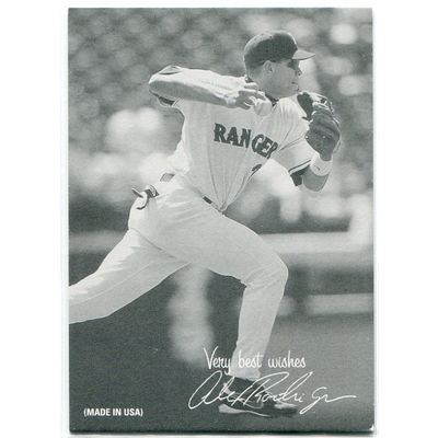 2004 Leaf Exhibits 1939-46 Very Best Wishes Right #3 Alex Rodriguez