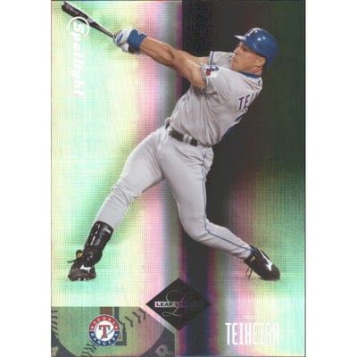 2004 Leaf Limited Silver Spotlight #102 Mark Teixeira
