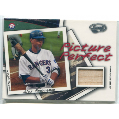 2004 Leaf Picture Perfect Bats #PP2 Alex Rodriguez