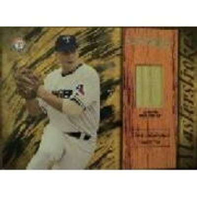 2004 Studio Masterstrokes Material Bat #10 Alex Rodriguez Rgr