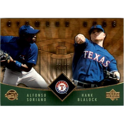 2004 Sweet Spot Wood #252 A.Soriano/H.Blalock DD