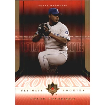 2004 Ultimate Collection Gold #153 Frank Francisco UR