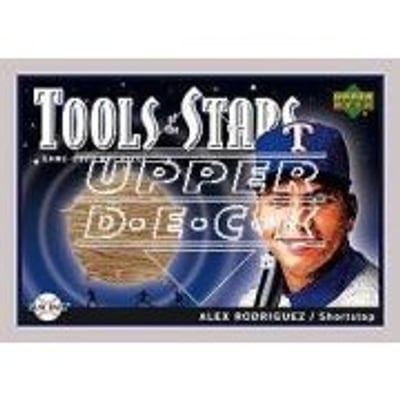 2004 Upper Deck Play Ball Tools of the Stars Bat #AR Alex Rodriguez