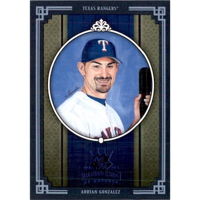 2005 Diamond Kings Framed Blue #231 Adrian Gonzalez