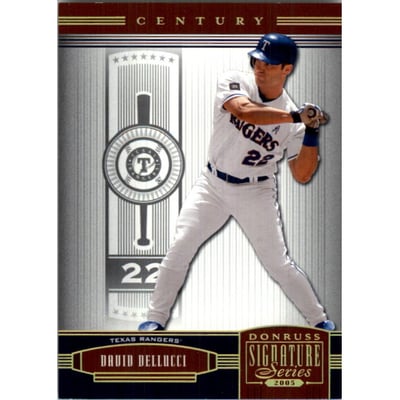 2005 Donruss Signature Century Proofs Gold #143 David Dellucci