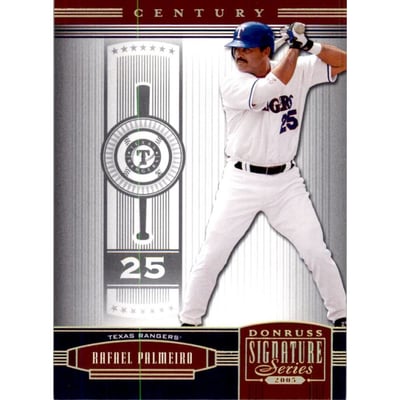 2005 Donruss Signature Century Proofs Gold #145 Rafael Palmeiro