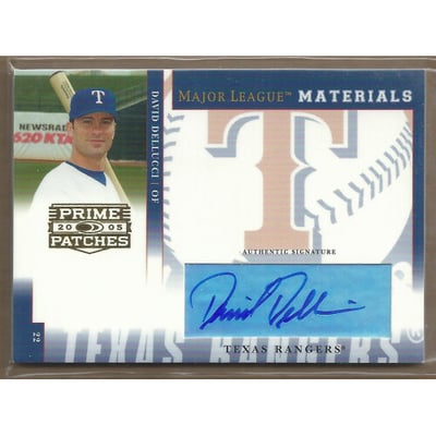 2005 Prime Patches Major League Materials Autograph #5 Danny Kolb T4