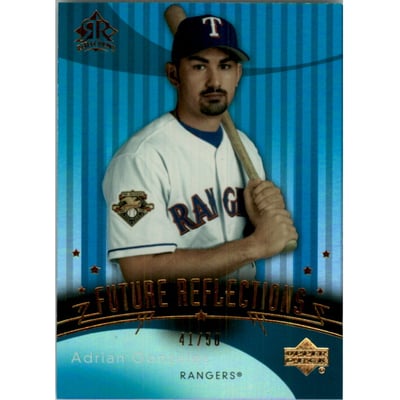 2005 Reflections Turquoise #122 Adrian Gonzalez FUT