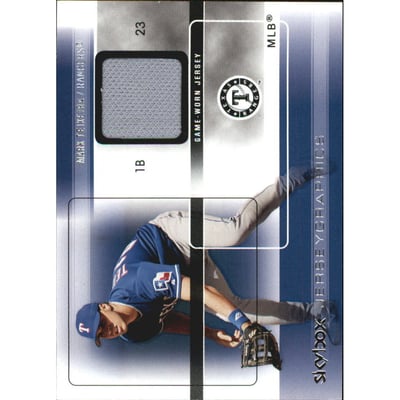 2005 SkyBox Autographics Jerseygraphics Silver #MT Mark Teixeira