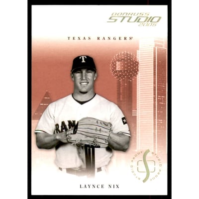2005 Studio Proofs Gold #282 Laynce Nix