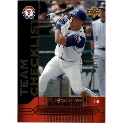 2005 Upper Deck Gold #498 Mark Teixeira TC