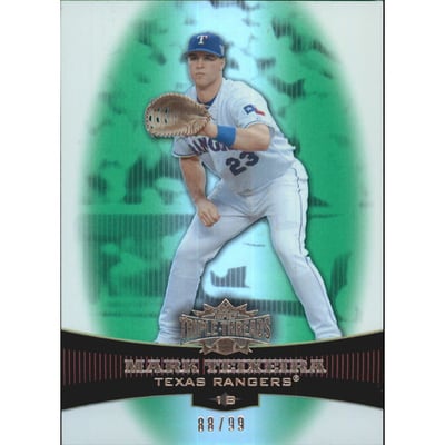 2006 Topps Triple Threads Emerald #89 Mark Teixeira