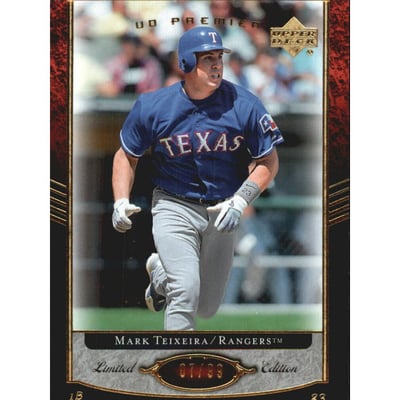 2007 Upper Deck Premier #197 Mark Teixeira