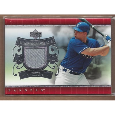 2007 Upper Deck UD Game Materials #MT Mark Teixeira S2