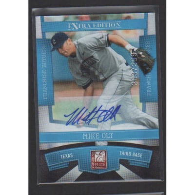 2010 Donruss Elite Extra Edition Franchise Futures Signatures #3 Mike Olt/399