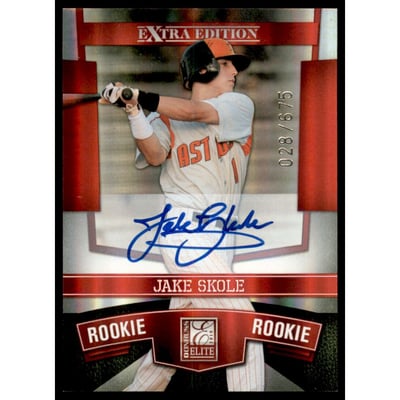 2010 Donruss Elite Extra Edition #104 Jake Skole AU/675