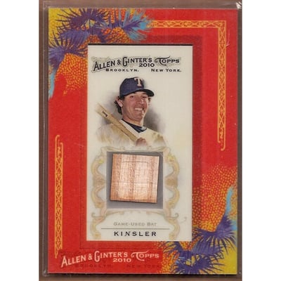 2010 Topps Allen and Ginter Relics #IK Ian Kinsler