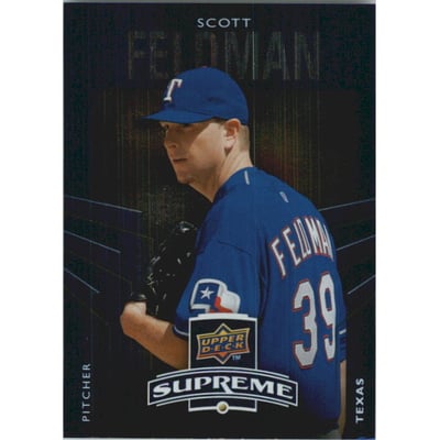 2010 Upper Deck Supreme Blue #S48 Scott Feldman
