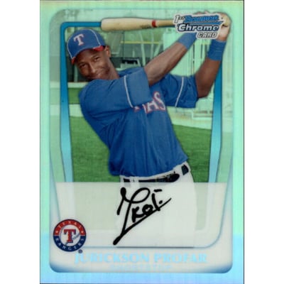 2011 Bowman Chrome Prospects Refractors #BCP82 Jurickson Profar
