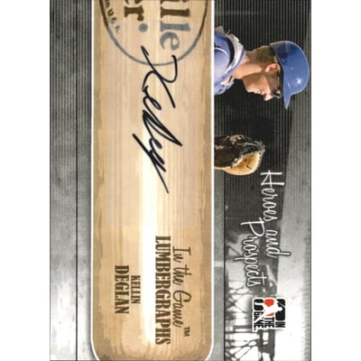 2011 ITG Heroes and Prospects Lumbergraphs Autographs #KDE Kellin Deglan HN