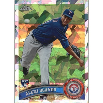 2011 Topps Chrome Atomic Refractors #188 Alexi Ogando