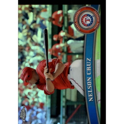 2011 Topps Chrome Black Refractors #74 Nelson Cruz