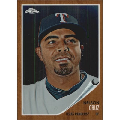 2011 Topps Heritage Chrome Refractors #C153 Nelson Cruz