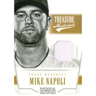 2012 Panini National Treasures Treasure Materials #46 Mike Napoli/99