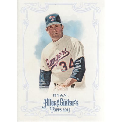2013 Topps Allen and Ginter #344 Nolan Ryan SP