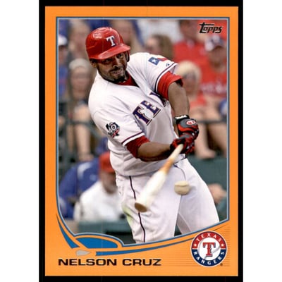 2013 Topps Factory Set Orange #650 Nelson Cruz