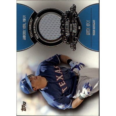 2013 Topps Making Their Mark Relics #MO Mike Olt