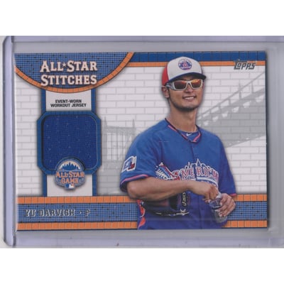 2013 Topps Update All Star Stitches #YD Yu Darvish