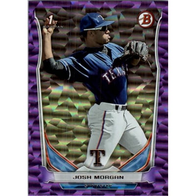 2014 Bowman Draft Purple Ice #DP90 Josh Morgan