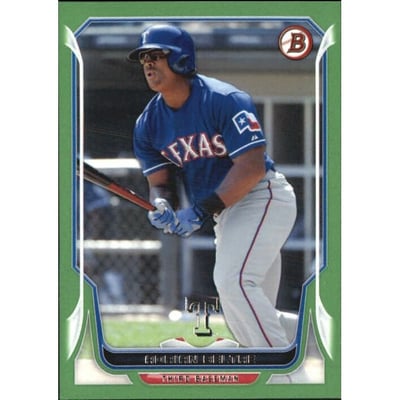 2014 Bowman Green #31 Adrian Beltre