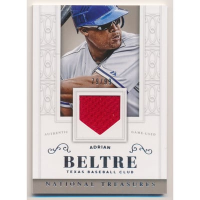2014 Panini National Treasures #135 Jose Bautista JSY/99