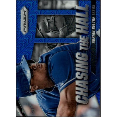 2014 Panini Prizm Chasing the Hall Prizms Blue Mojo #11 Adrian Beltre