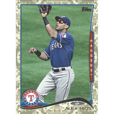 2014 Topps Camo #201 Alex Rios