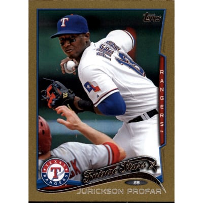 2014 Topps Mini Gold #18 Jurickson Profar FS