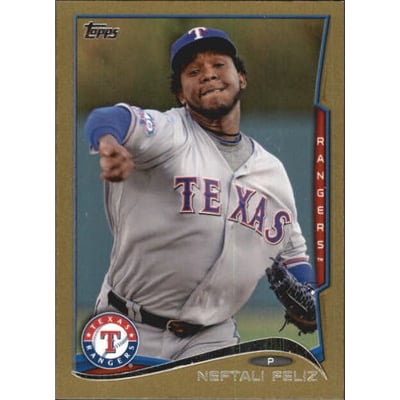 2014 Topps Mini Gold #310 Neftali Feliz
