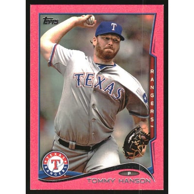 2014 Topps Mini Pink #626 Tommy Hanson