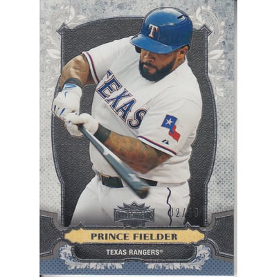 2014 Topps Triple Threads Onyx #62 Prince Fielder