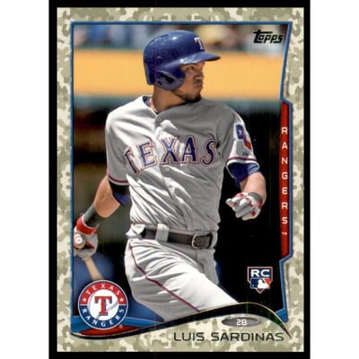 2014 Topps Update Camo #US104 Luis Sardinas