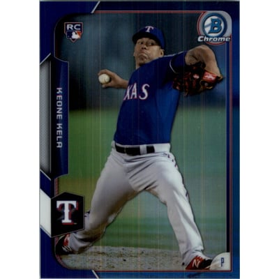 2015 Bowman Chrome Blue Refractors #170 Keone Kela