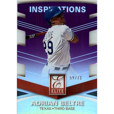 2015 Elite Inspirations #63 Adrian Beltre/71