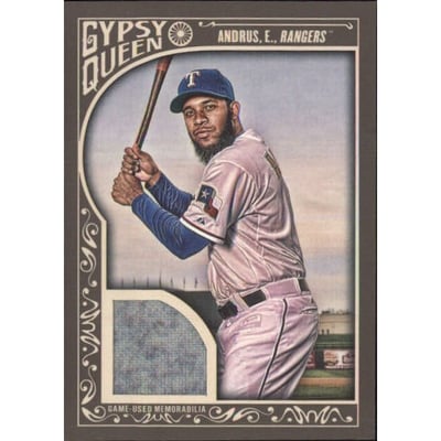 2015 Topps Gypsy Queen Relics #GQREA Elvis Andrus
