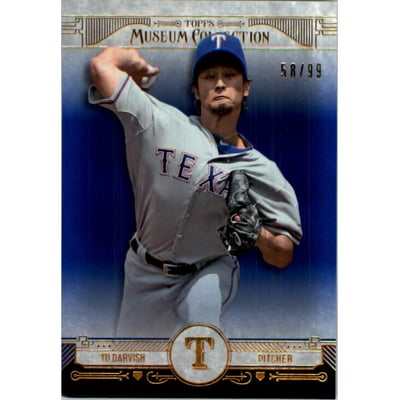 2015 Topps Museum Collection Blue #5 Yu Darvish