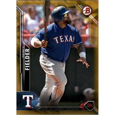 2016 Bowman Gold #87 Prince Fielder