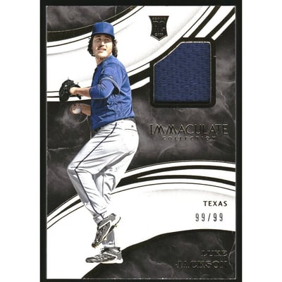 2016 Immaculate Collection Immaculate Swatches #45 Luke Jackson/99