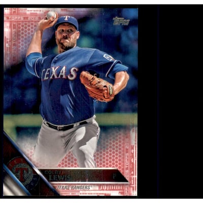 2016 Topps Pink #305 Colby Lewis