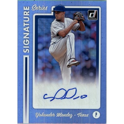 2017 Donruss Signature Series #SSYM Yohander Mendez